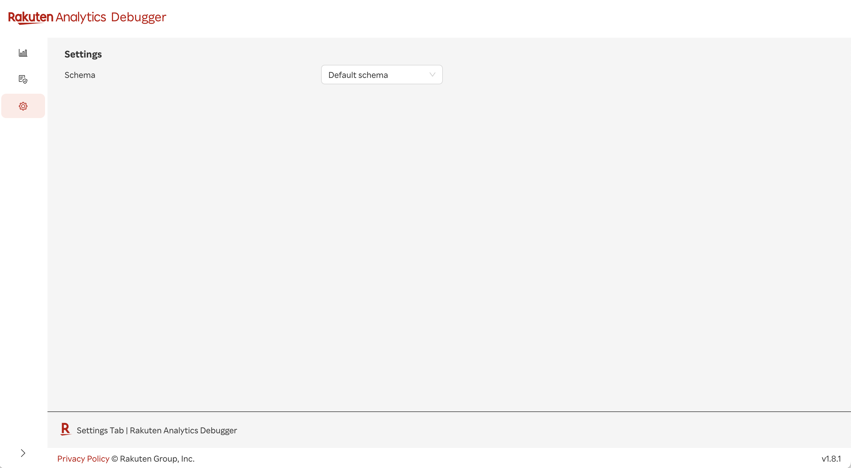 Settings Tab